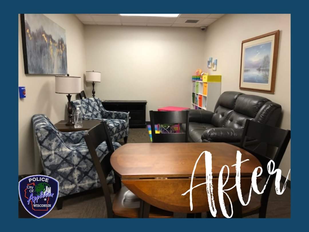Appleton Fox Cities Kiwanis Adopts Police Department “Soft” Room