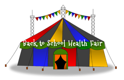 Back to School Health Fair Carnival Tent