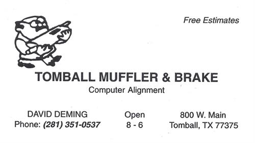 Tomball Muffler & Brake