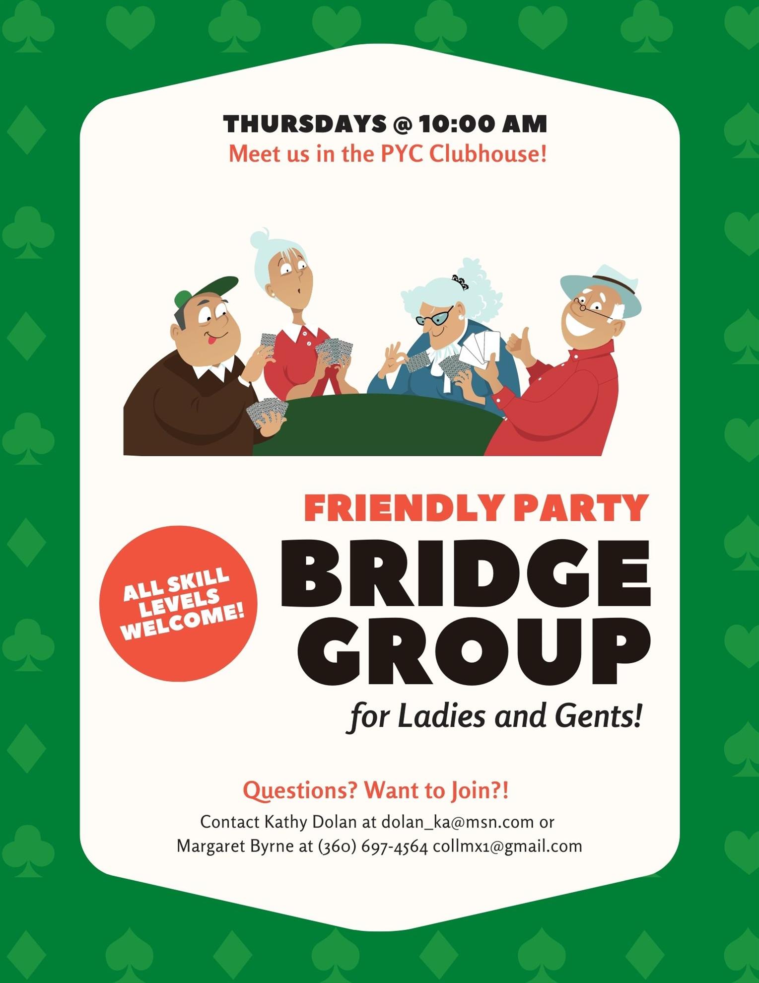 Bridge Group for Ladies and Gents