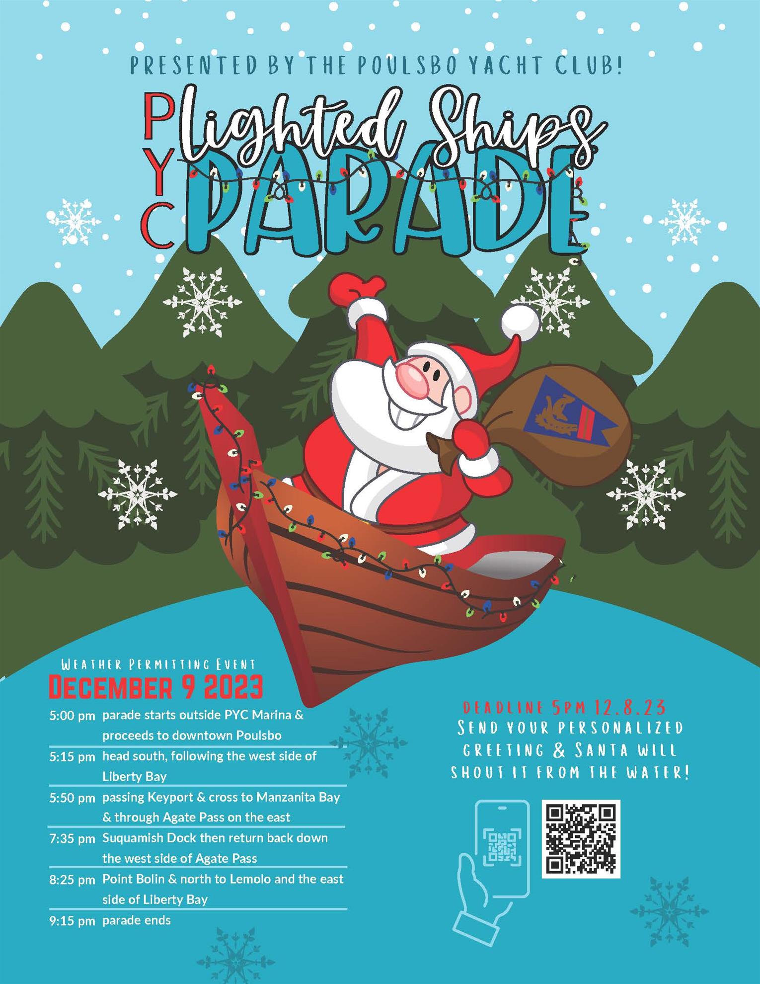LIGHTED SHIPS PARADE | Dec 9 | Poulsbo Yacht Club
