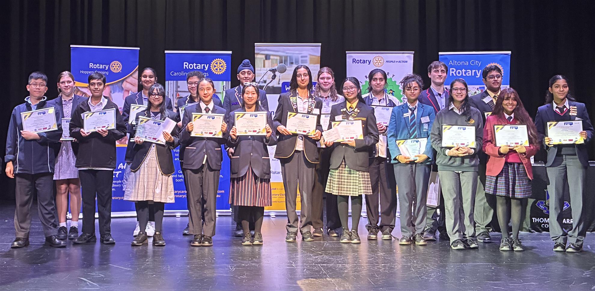 2026 Wynspeak Finalists at Thomas Carr College