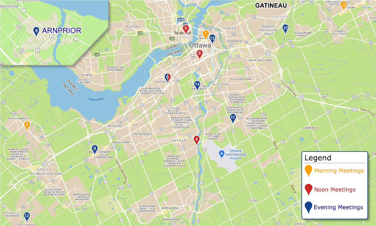 Ottawa Map 