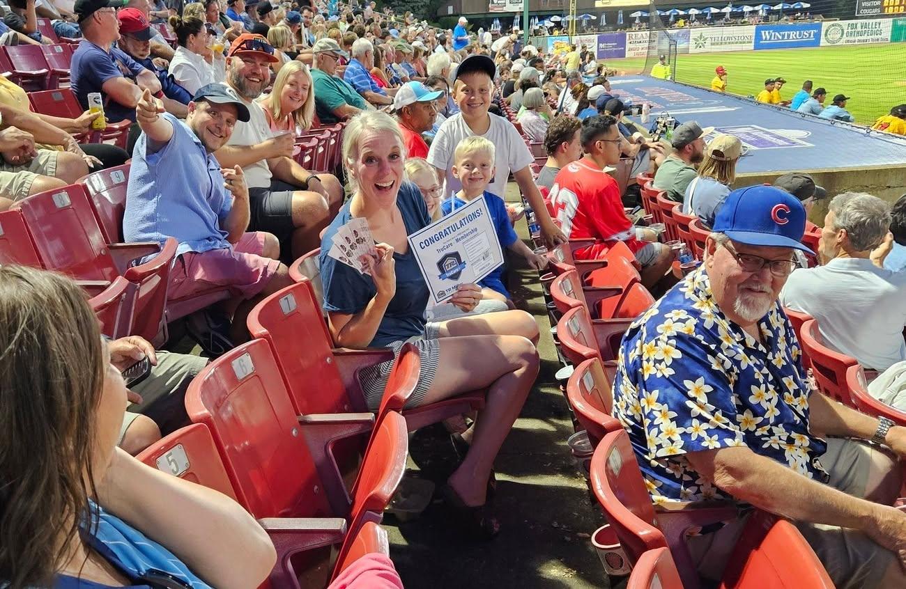 Fun at KC Cougars Game