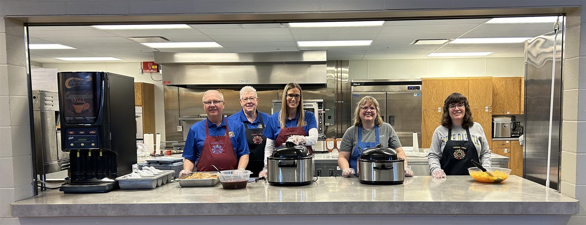 Serving at the Harvest Table