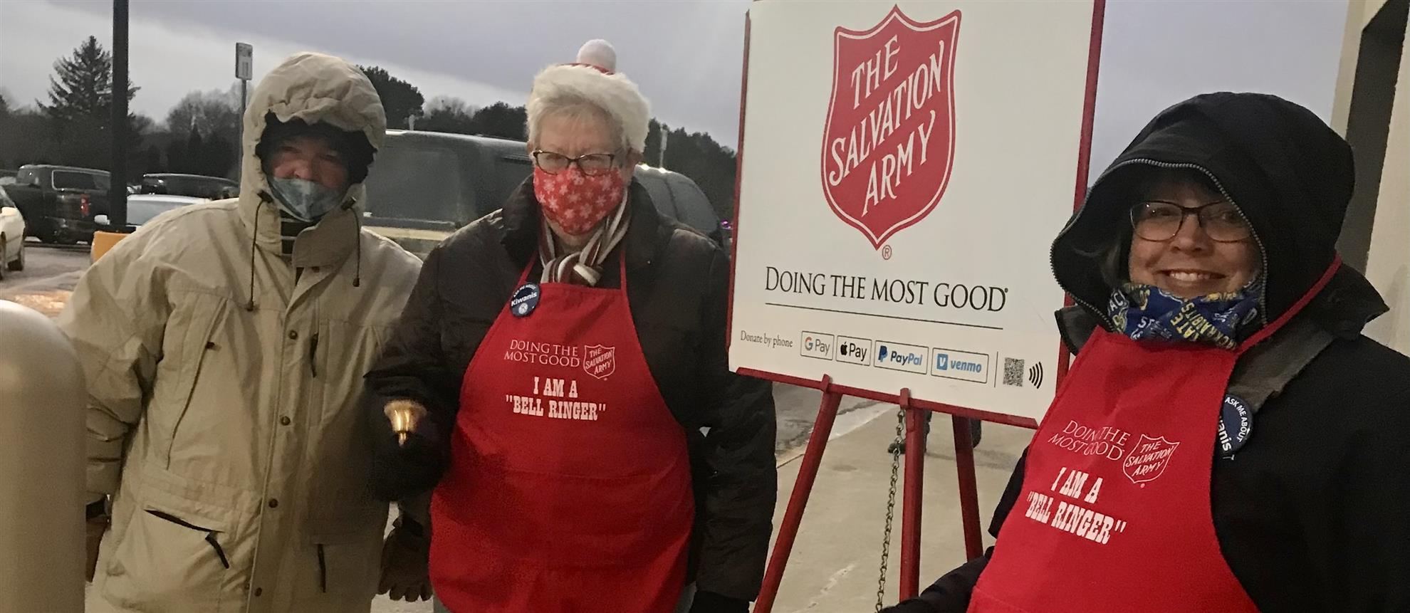 Bell Ringing for the Salvation Army