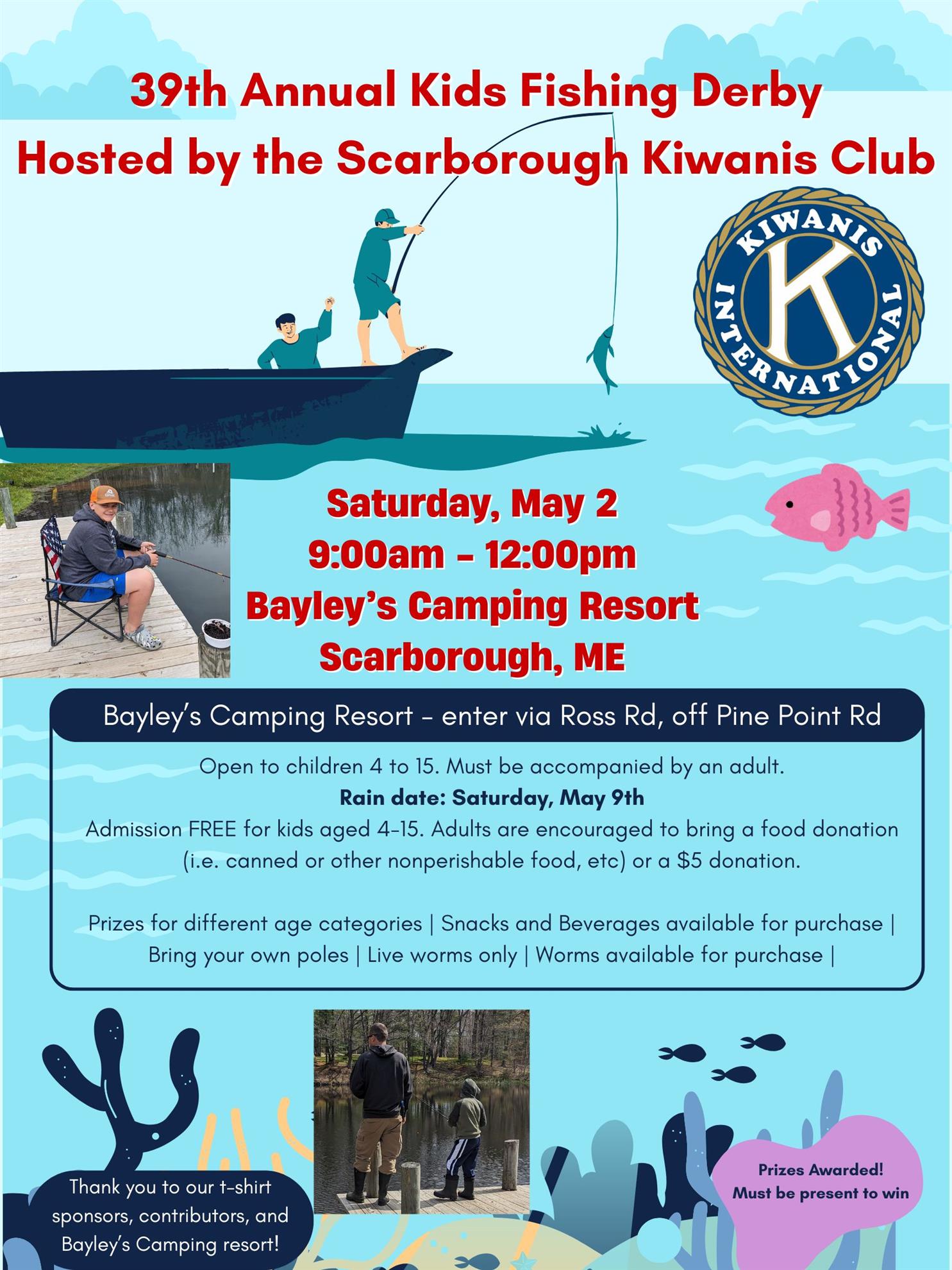 Fishing Derby Flyer