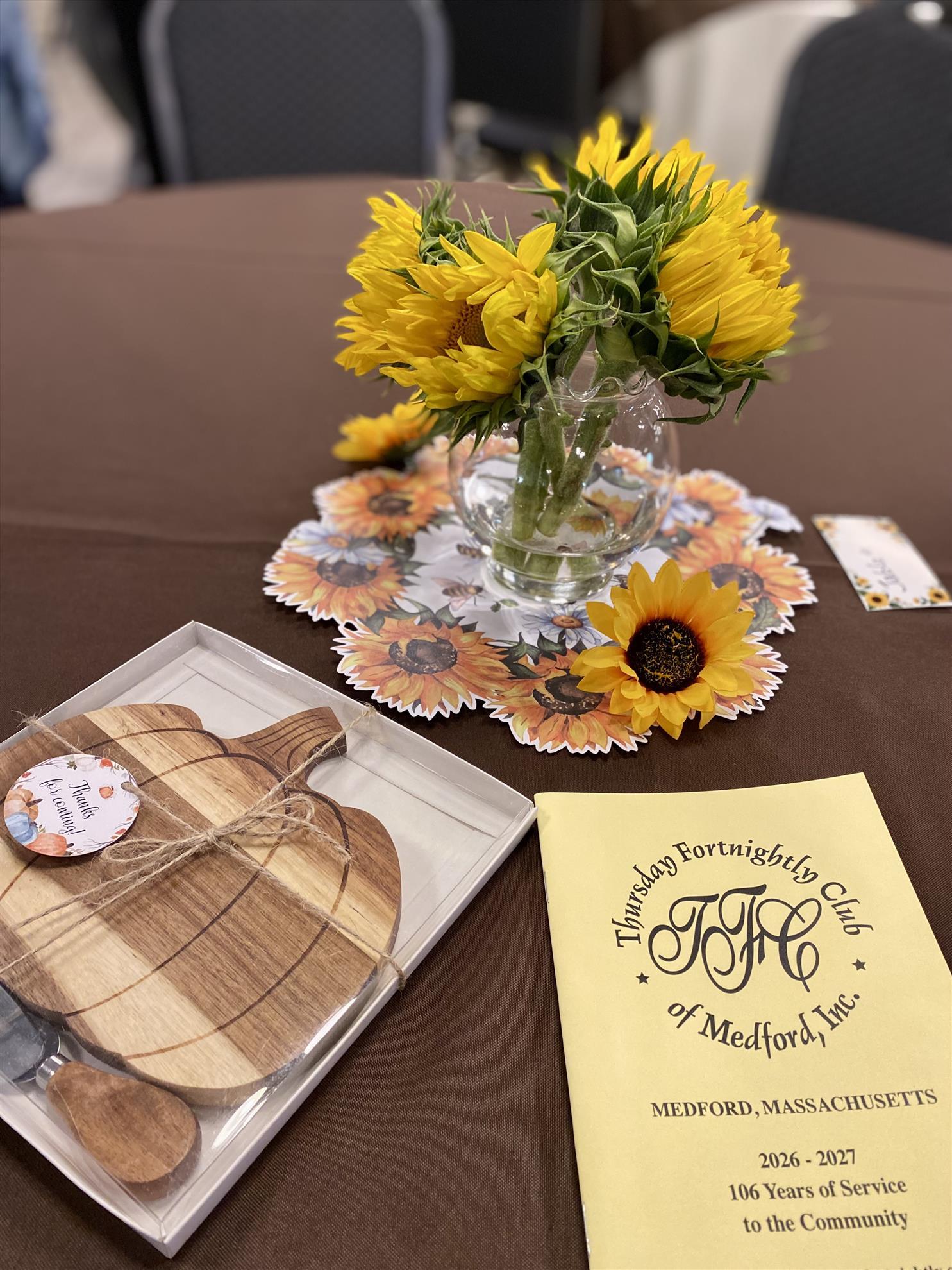 Harvest Dinner Centerpieces