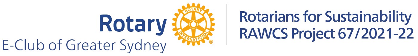 Rotarians for Sustainability logo