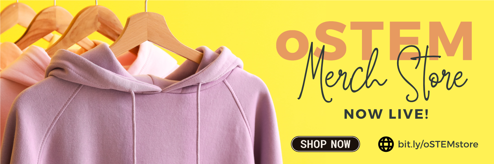 oSTEM Merch Store is now live!