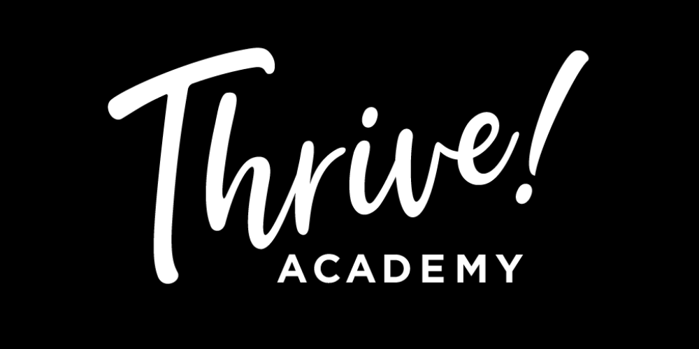 Scholarship ticket from Thrive Academy