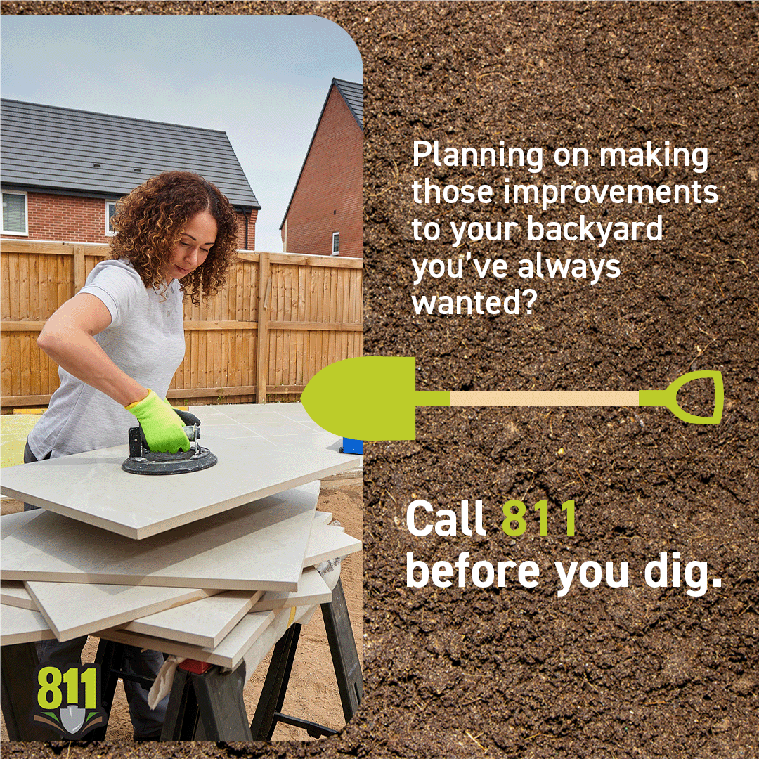 Call before you dig.