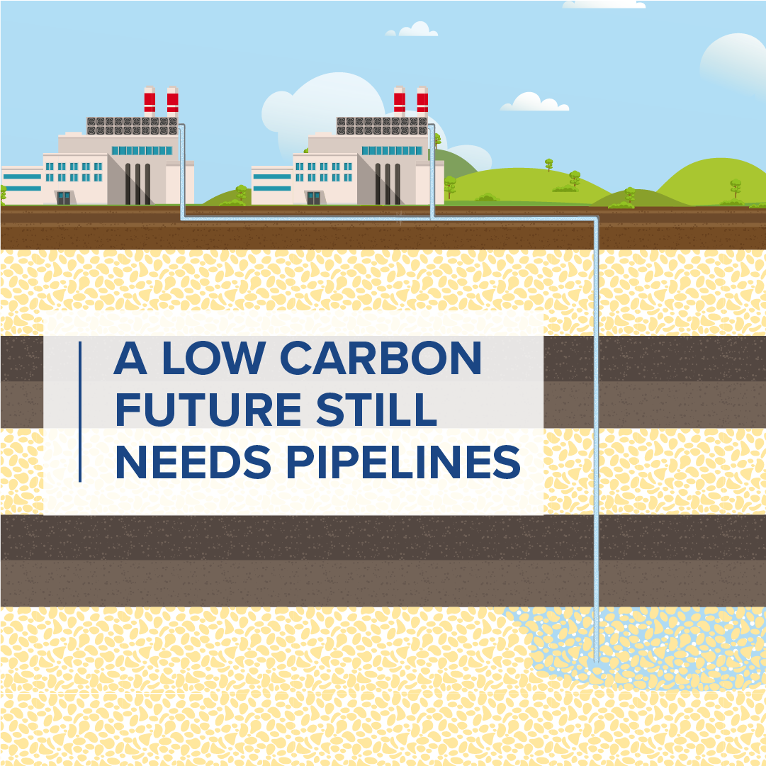 A low carbon future still needs pipelines