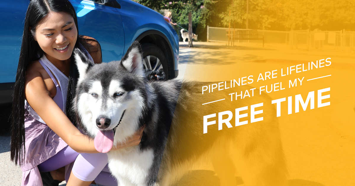 Pipelines Fuel My Free Time graphic