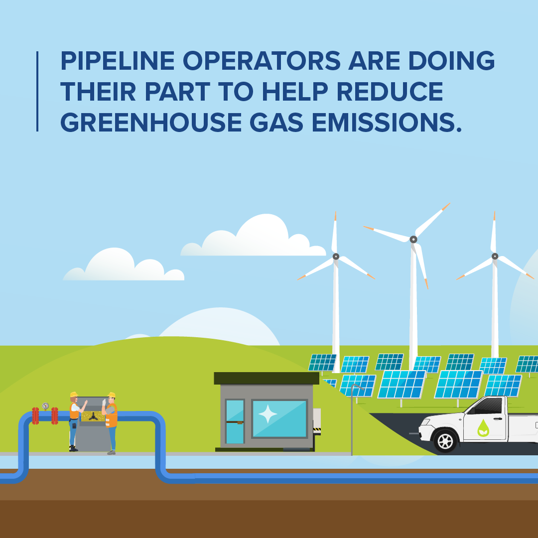 Pipeline Operators Are Doing Their Part to Help Reduce Greenhouse Gas Emissions