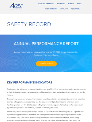 Safety Record