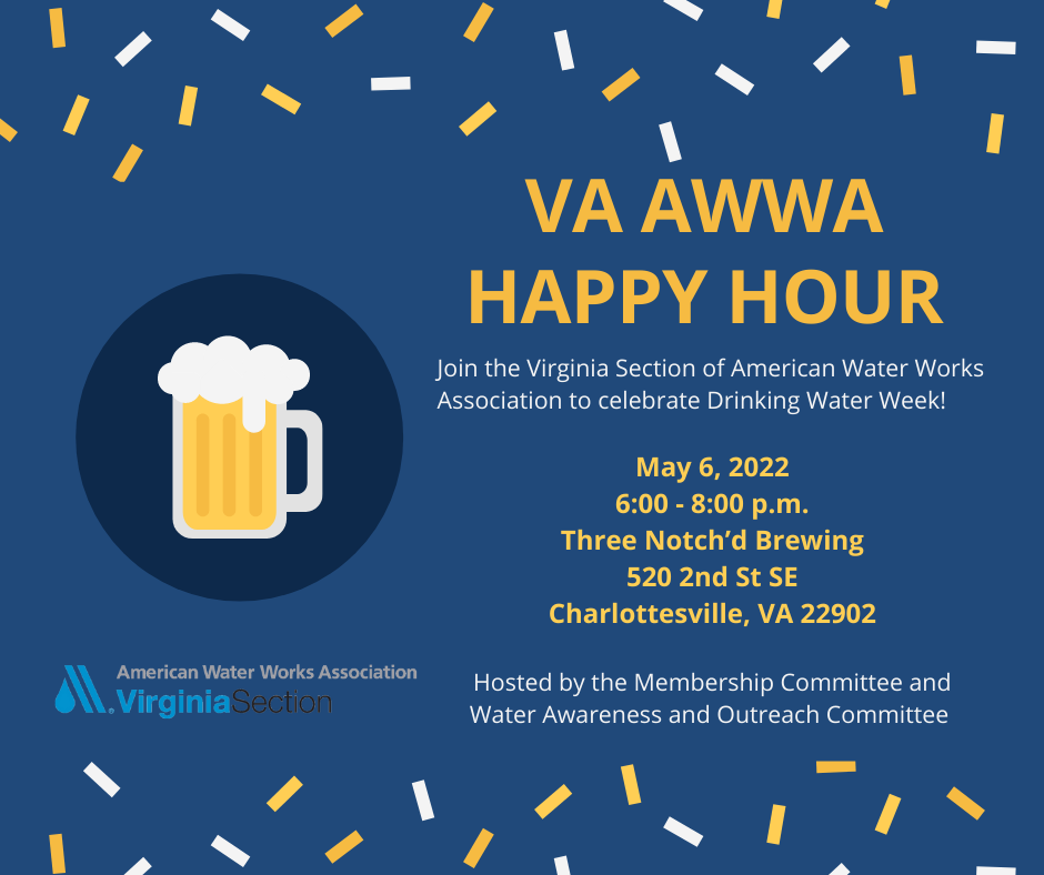 VA AWWA Networking Event Three Notch'd Brewing Virginia Section