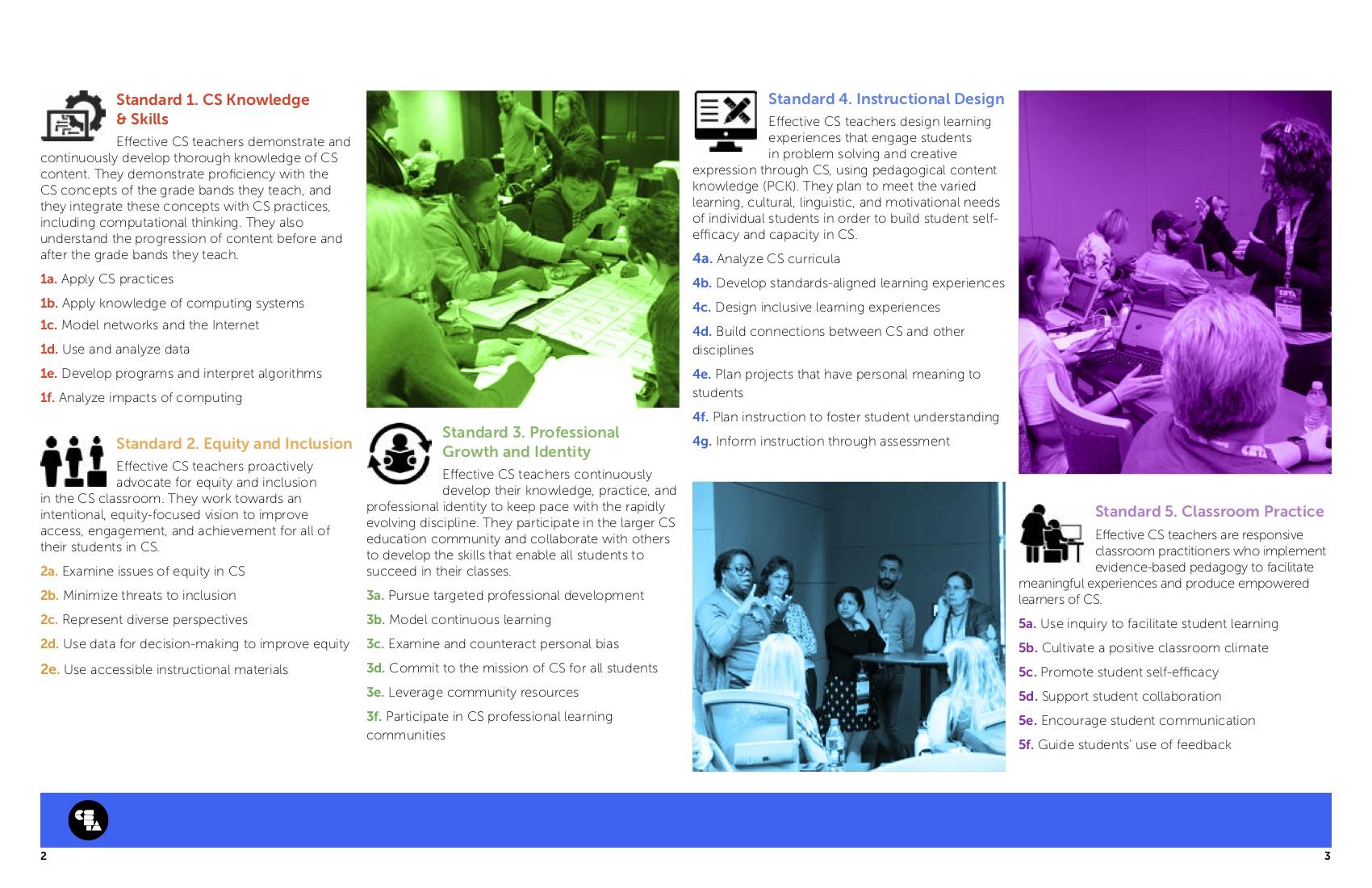 CS Teachers Standards PDF - Condensed - Inside Page