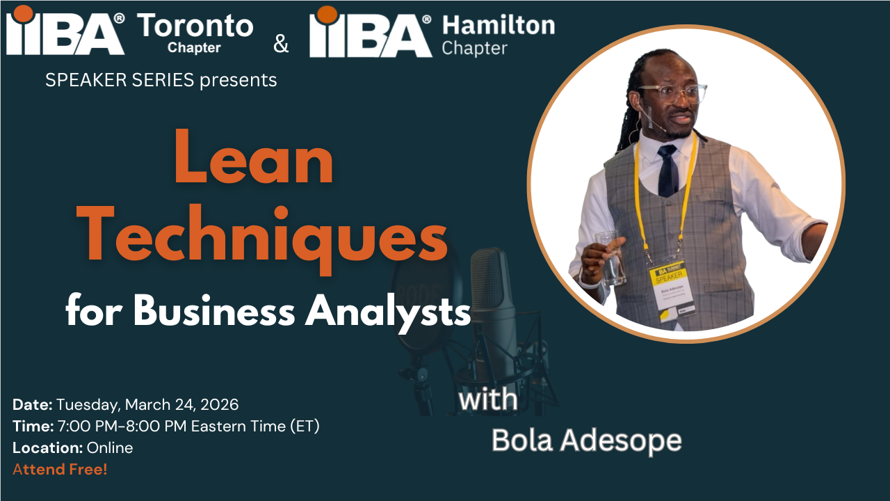 Lean Techniques for Business Analysts