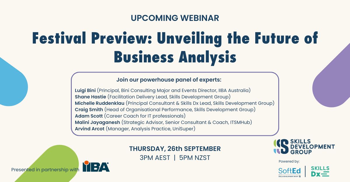 Softed FoBA 2024 Showcase - Unveiling the Future of Business Analysis | IIBA ...