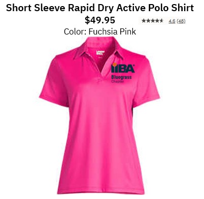 Women's Pink Short Sleeve Rapid Dry Active Polo Shirt