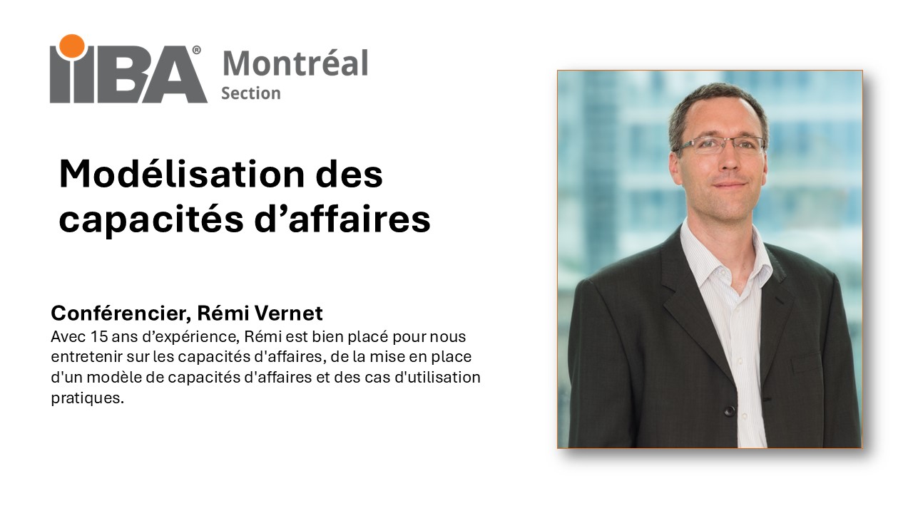 Modélisation des capacités d'affaires