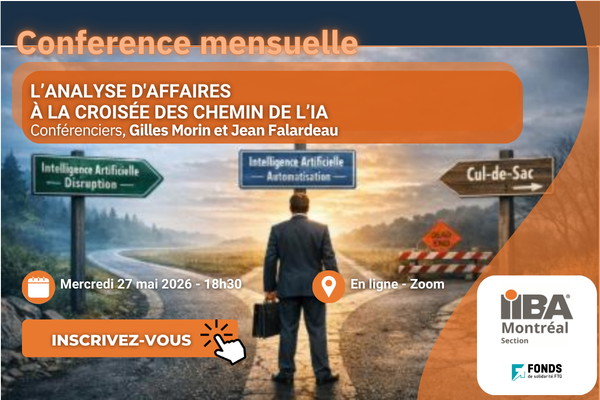 L’analyse d’affaires à la croisée des chemins de l’IA