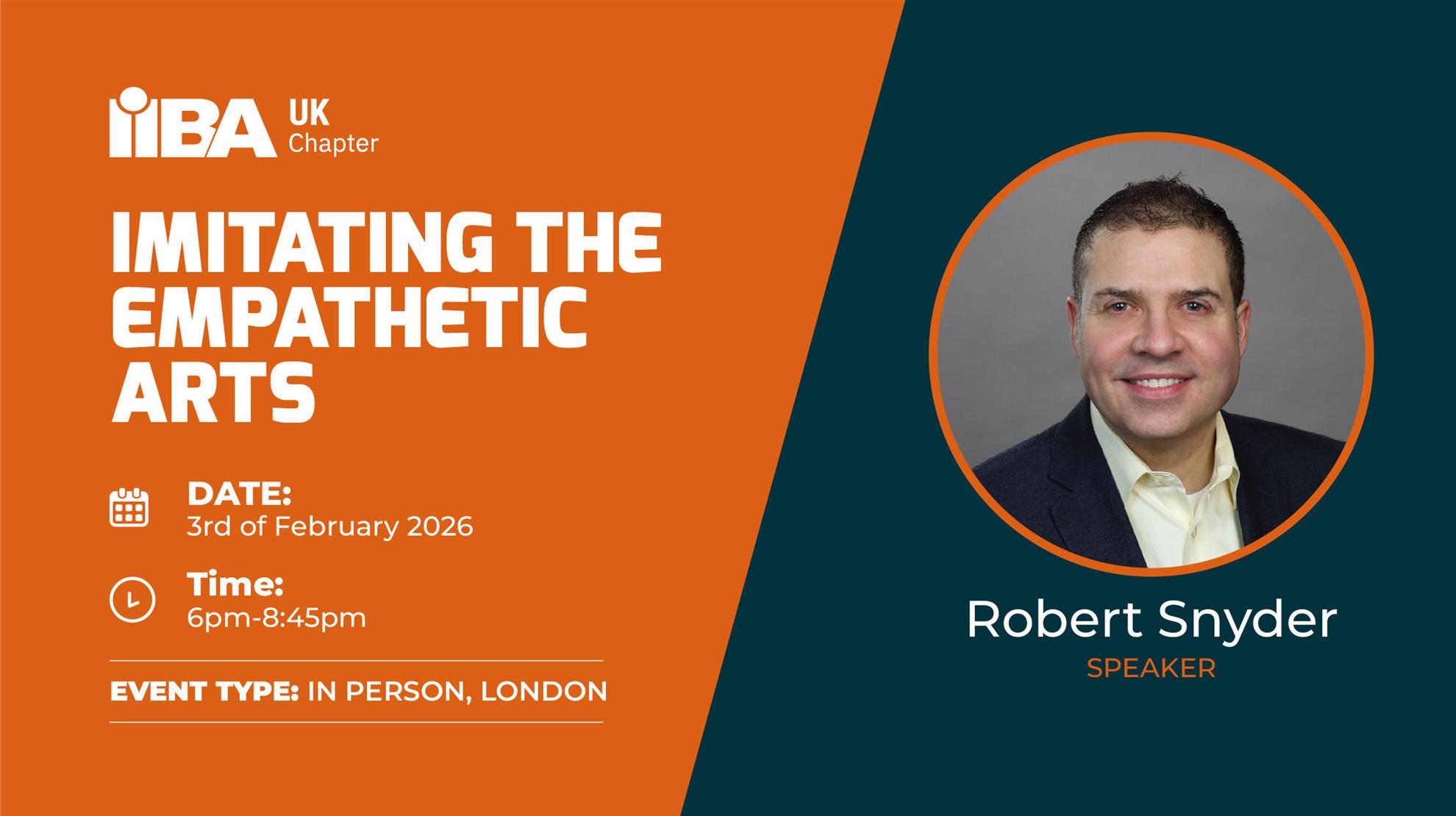 In-Person Event: Imitating the Empathetic Arts