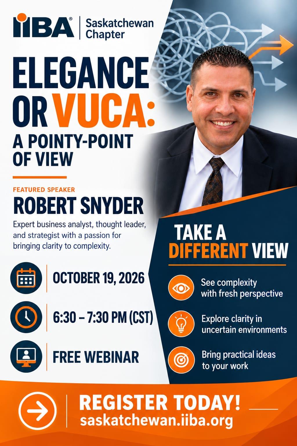 Elegance? Or VUCA? A Pointy Point-of-View by Robert Snyder