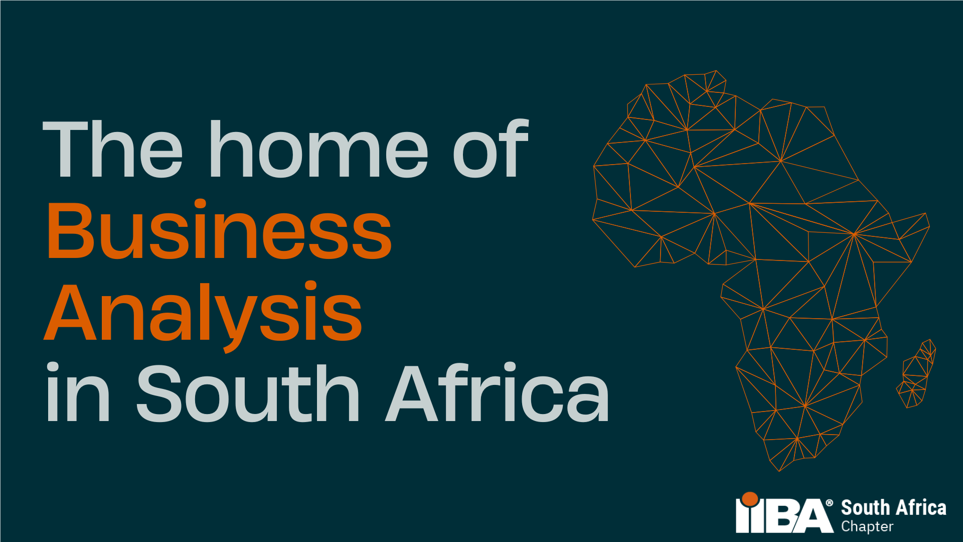 The home of Business Analysis