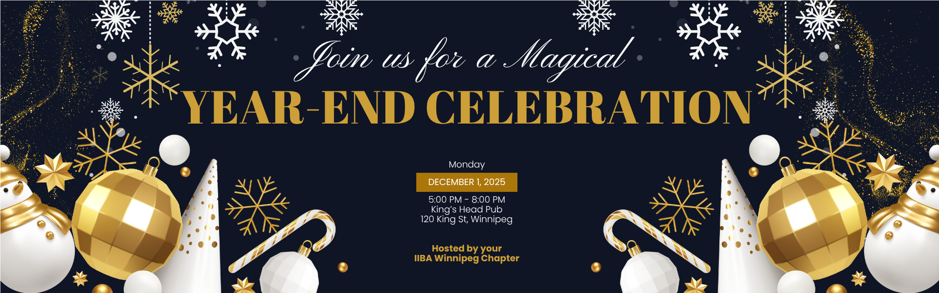 Year-end Celebration Banner