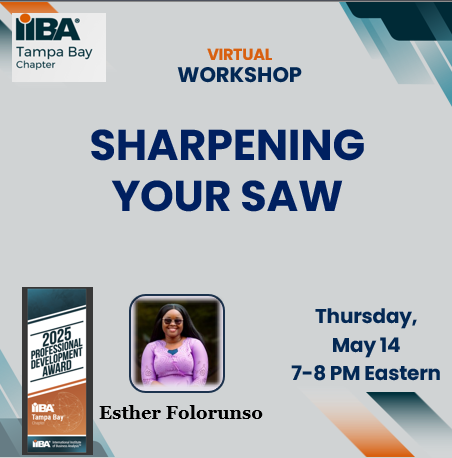 Sharpening your saw