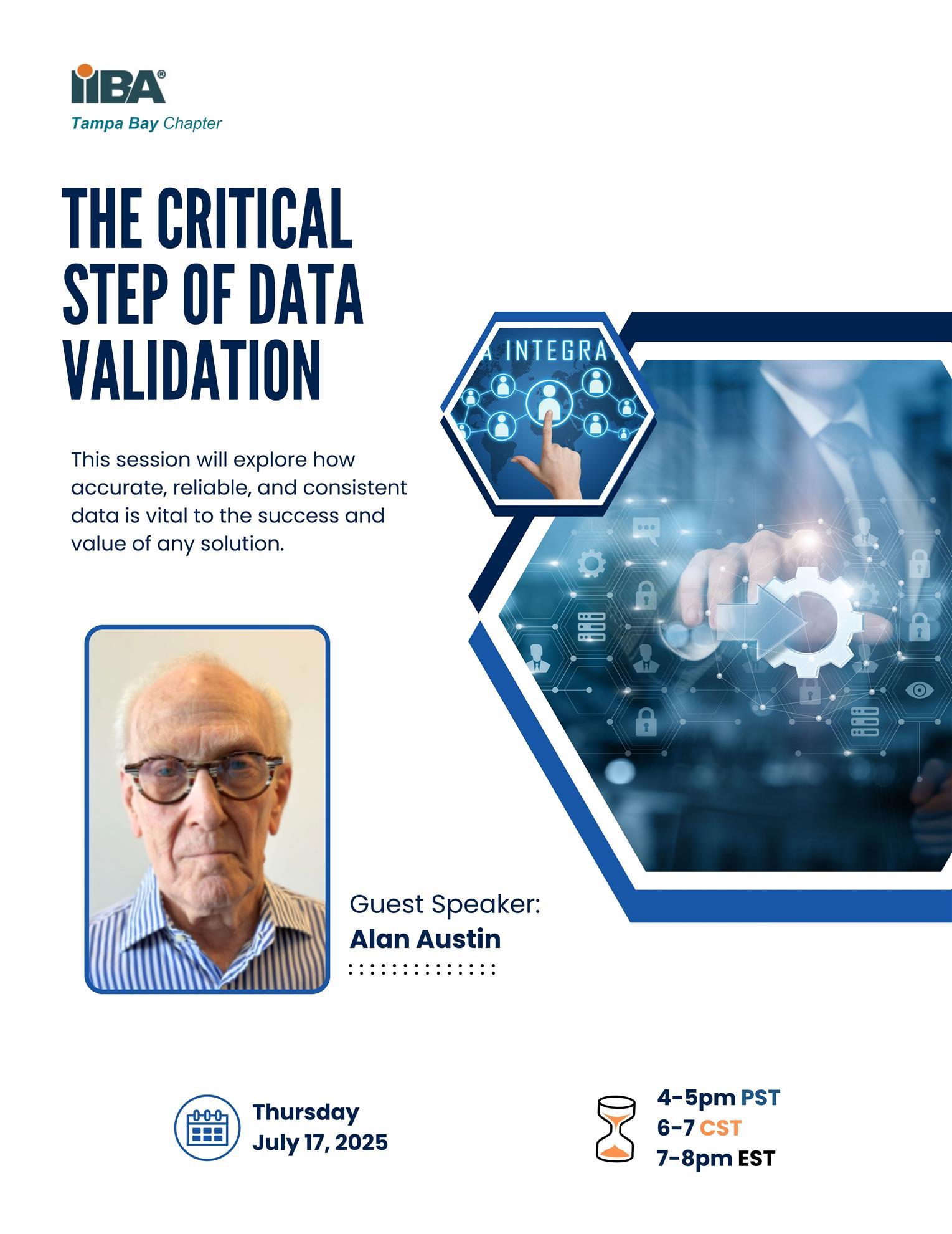 The Critical Step of Data Validation