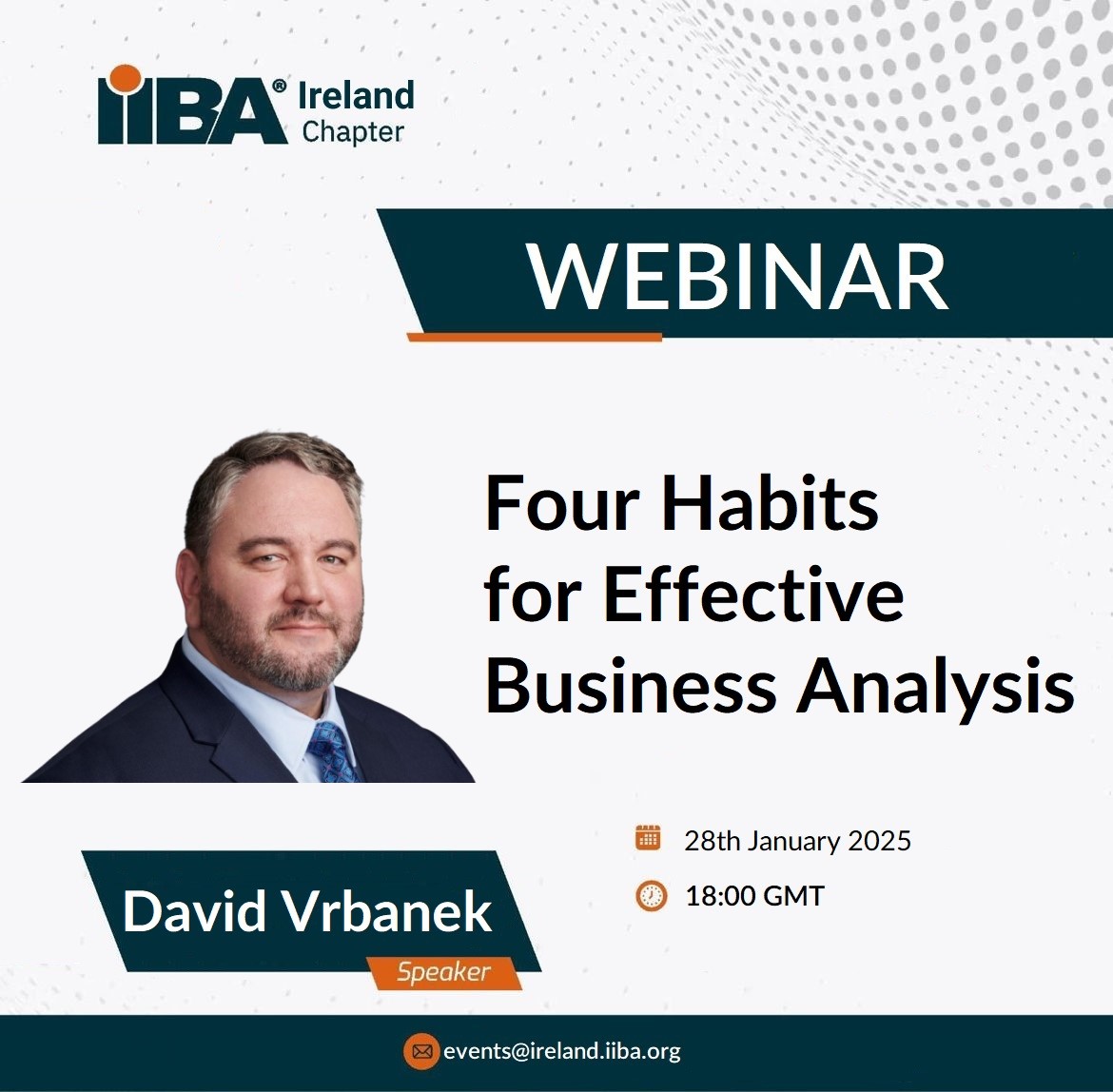 Webinar: Four Habits for Effective Business Analysis
