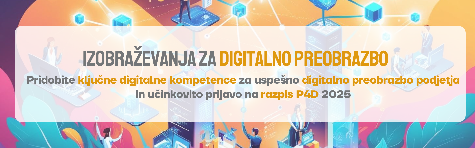 Izobraževanja za digitalno preobrazbo