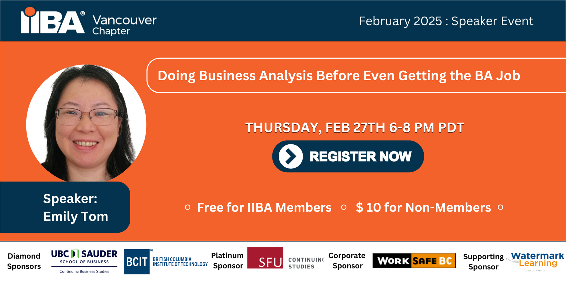 Speaker Session - Doing Business Analysis Before Even Getting the BA Job