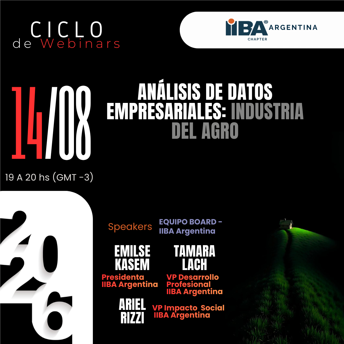 Webinar IIBA Argentina - Análisis de Datos Empresariales: Industria del Agro