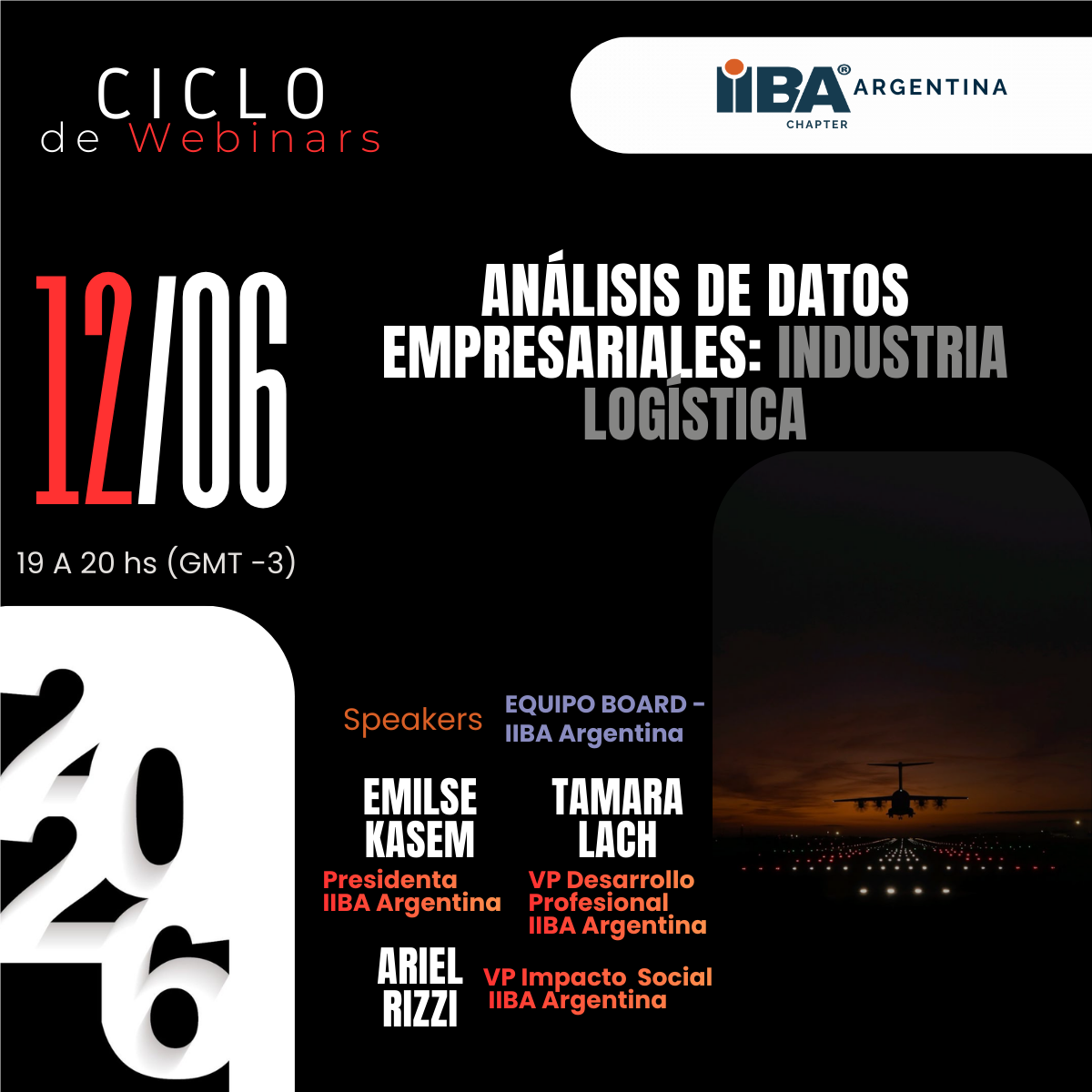 Webinar IIBA Argentina - Análisis de Datos Empresariales: Industria Logística