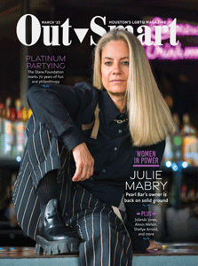 DIANA FEATURED IN THE MARCH ISSUE OF OUTSMART MAGAZINE