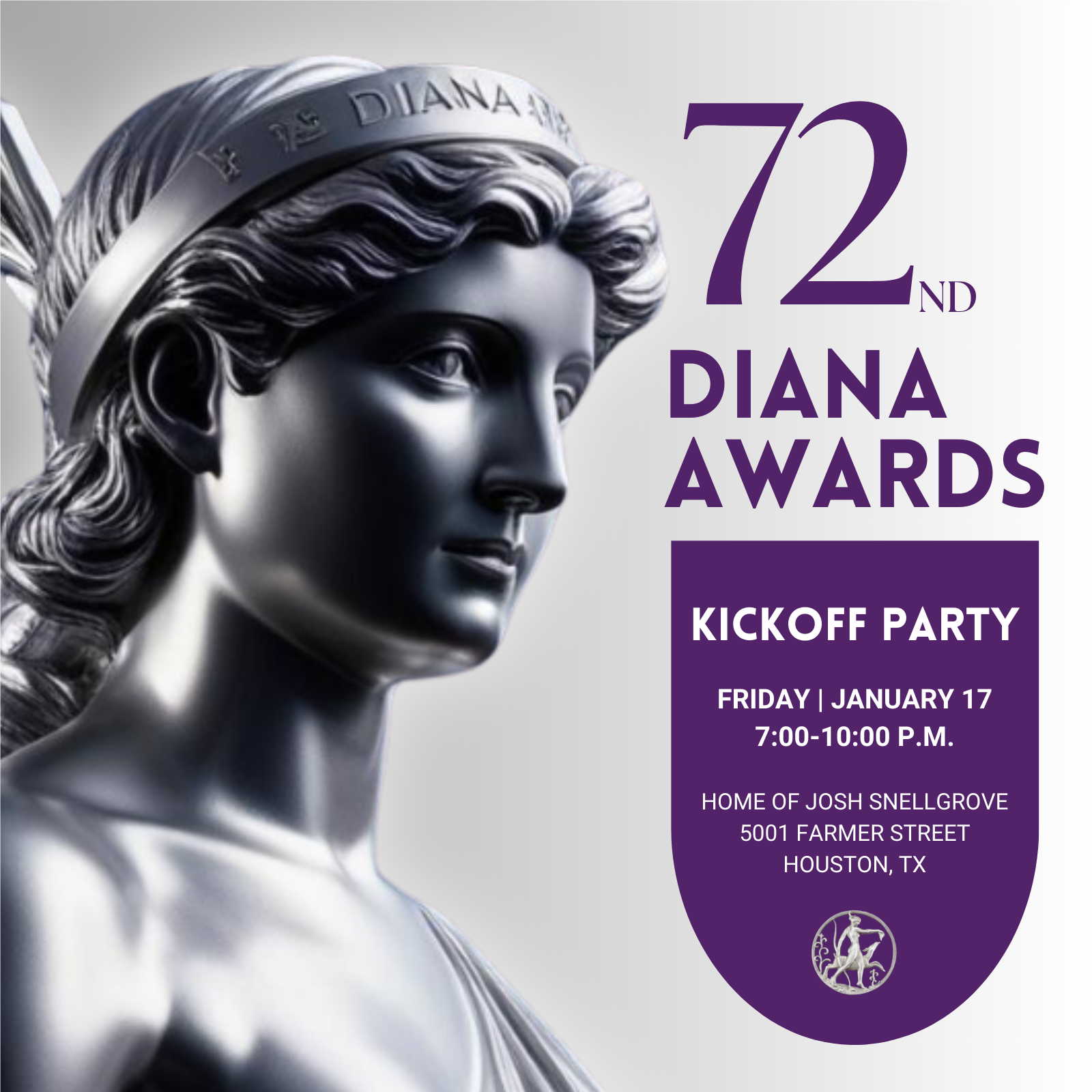 72nd Diana Awards Kickoff Party