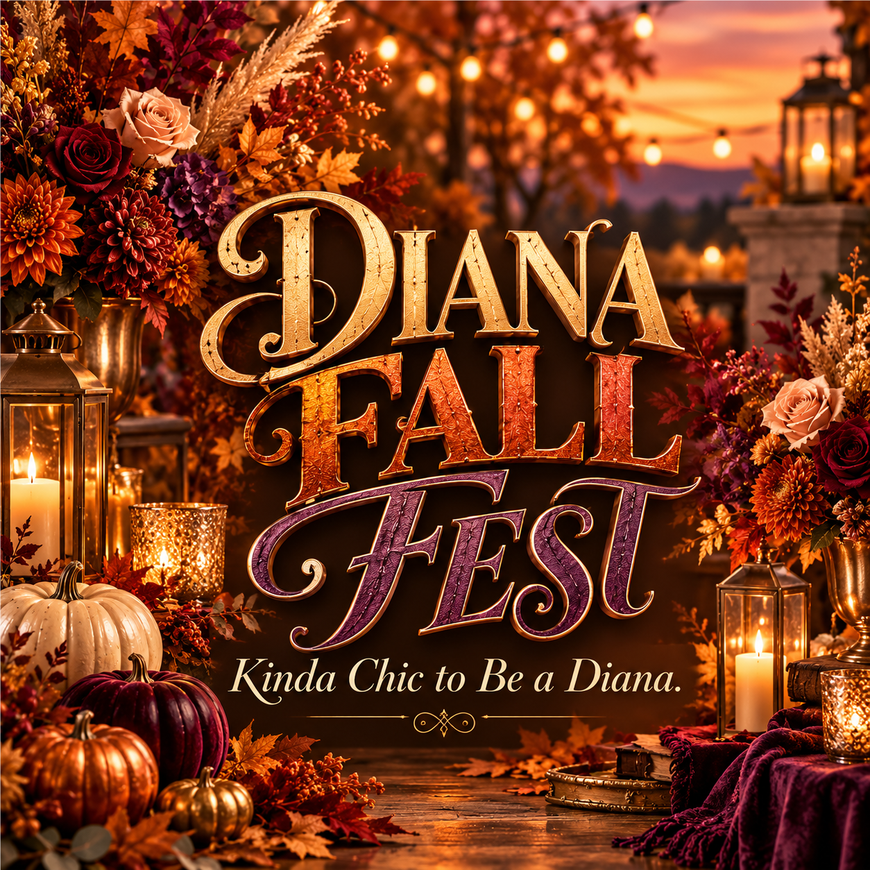 Diana Fall Fest: Kinda Chic to Be a Diana
