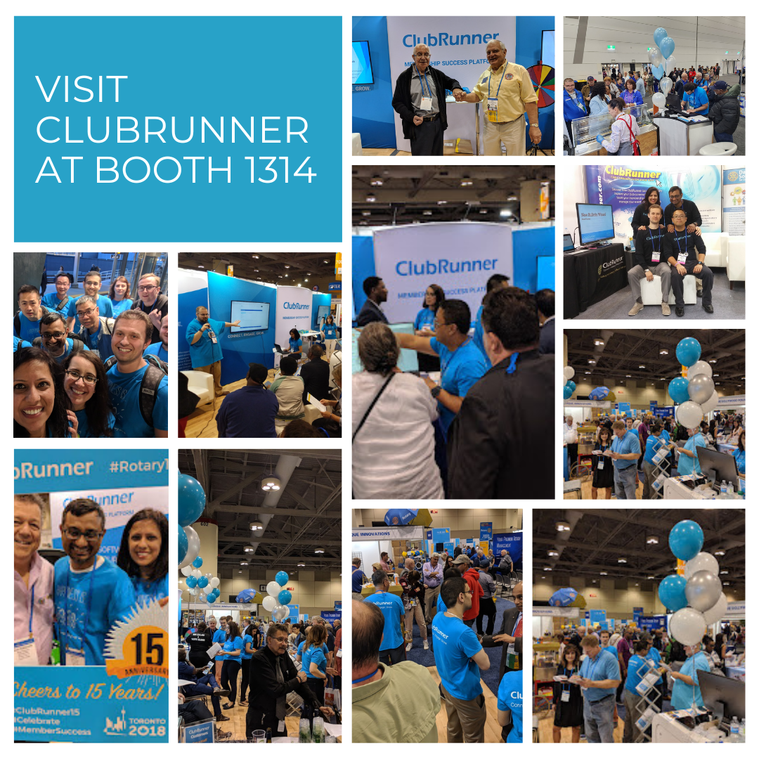 ClubRunner at Booth 1314